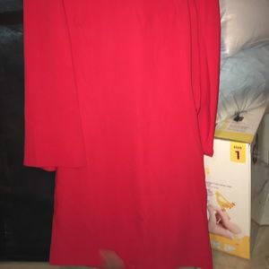 Red givenchy dress